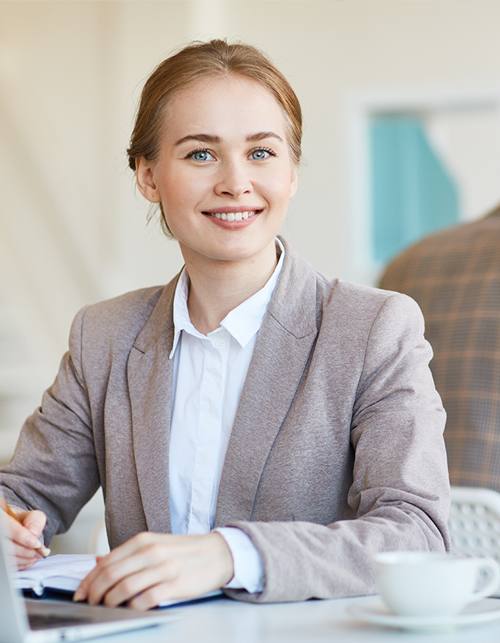 AI Sense Wearable professional team member side profile