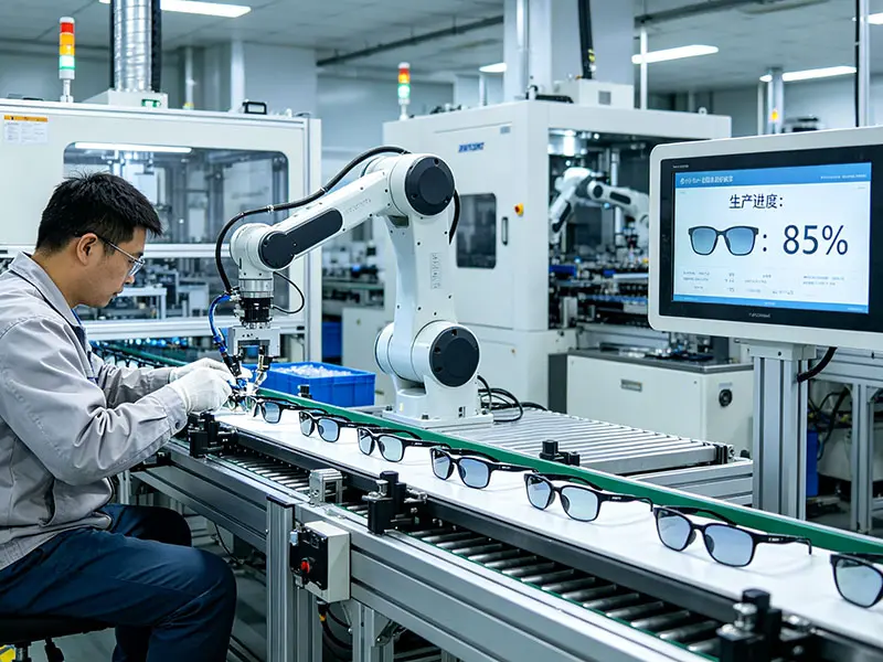 AI Smart Glasses front view