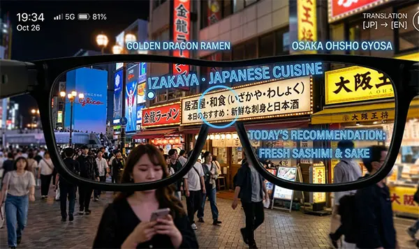 AI Smart Glasses multilingual translation practical use cases in travel and business settings