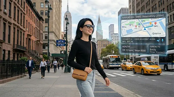 AI Smart Glasses live captions accessibility feature for conversations and lectures