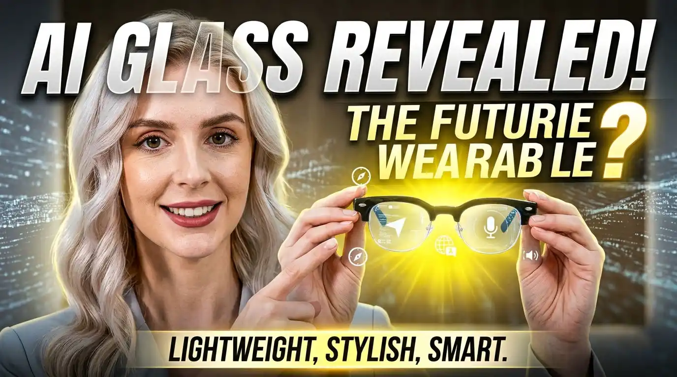 Meet AI Glass: Translation, Navigation & Voice Control in Stylish Glasses